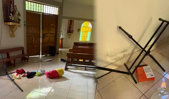 Piura: ladrones ingresan a un templo religioso y se llevan bienes por más de S/ 9.000