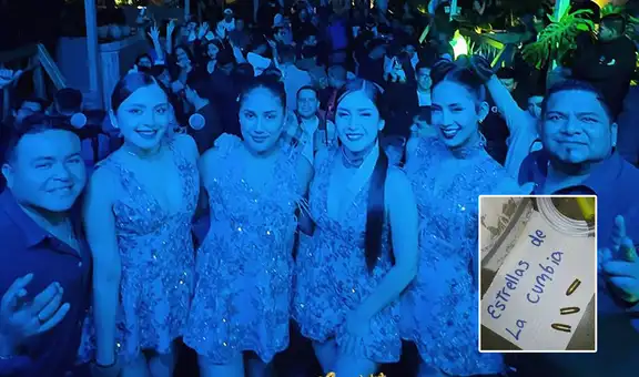 “Queremos S/20 mil a cambio de no atacarlos”: extorsionan a la orquesta Las Estrellas de la Cumbia de Chiclayo