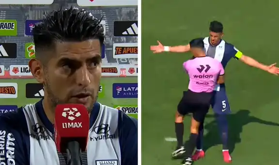Carlos Zambrano acusa un 'arbitraje inclinado' en su contra tras nueva expulsión en Alianza Lima: "No tiene explicación deportiva"