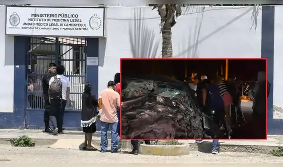 Panamericana Norte: pareja pierde la vida en accidente de tránsito en Lambayeque y su hijo queda grave