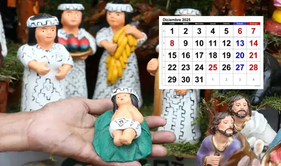 Feriados y días no laborable en diciembre 2025: trabajadores públicos y privados en Perú podrán descansar de todas estas fechas