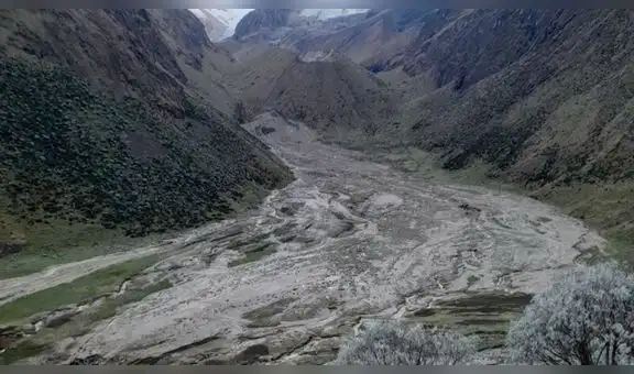 Aluvión en Cusco arrasa cultivos y activa alerta por retroceso glaciar