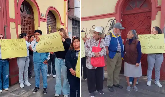 Beneficencia de Lima intenta desalojar a adultos mayores residentes del Hogar La Sagrada Familia: "Hemos vivido aquí más de 15 años"