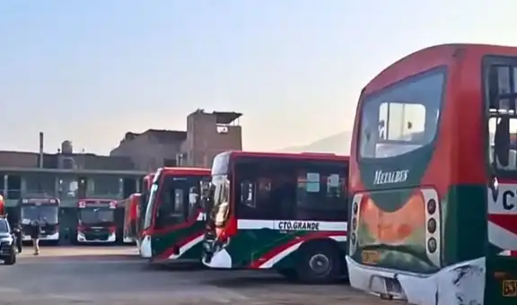 No habrá buses Santa Catalina en rutas SJL y VMT: paralizan operaciones tras amenaza extorsiva que afecta a más de 100 conductores