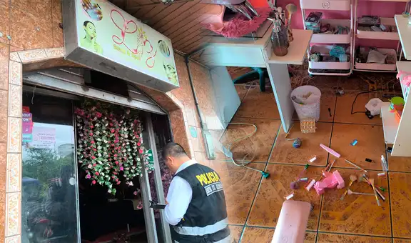 Iquitos: delincuentes irrumpen en salón de belleza y se llevan artefactos valorizados en S/10.000