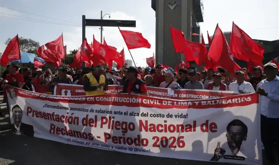 Movilización nacional el 27 de noviembre: más de 400.000 obreros de construcción civil exigen aumento salarial