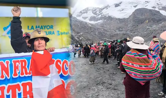 Puno: 60 mil habitantes de La Rinconada entran en huelga de hambre tras paralización minera