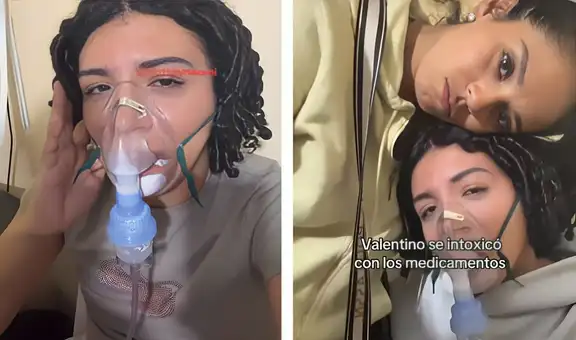 Tiktoker Valentino preocupa a sus fans tras sufrir intoxicación por tomar medicamentos: "Estaba con infección"