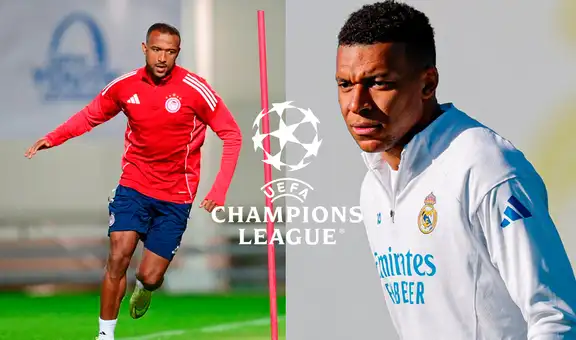 Real Madrid vs Olympiacos EN VIVO HOY por la fase liga de Champions League: horario y canal TV