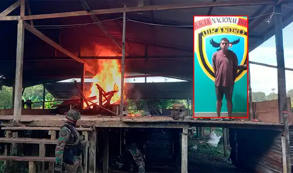 Operativo en Loreto: cae sospechoso en zona cocalera y se incautan 20 toneladas de insumos