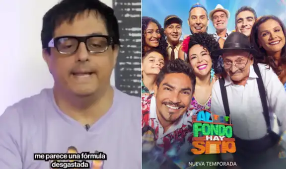 David Almandoz, 'Pepe' de 'Al fondo hay sitio', asegura que el regreso de la serie fue forzado: "Es un tema comercial"