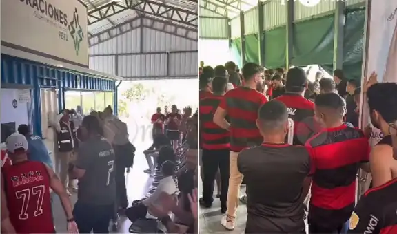 Hinchas brasileños denuncian demoras en ingreso a Perú por falta de personal e internet en oficina de Migraciones de la localidad de Iñapari, en Madre de Dios