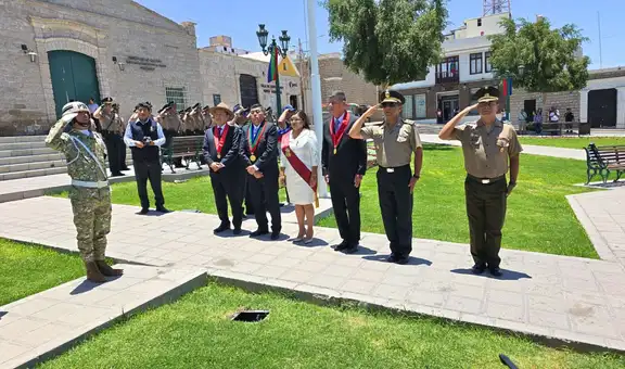 Presidente de la Corte Superior de Justicia de Moquegua participó en actos protocolares por el 484° aniversario de la ciudad
