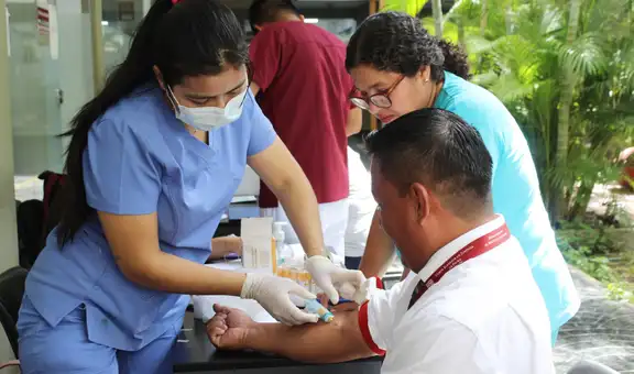 Personal judicial se beneficia con campaña de salud preventiva