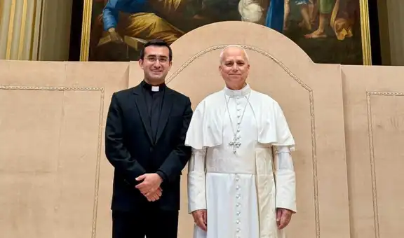 Papa León XIV nombra a su secretario, un sacerdote peruano de la Diócesis de Chiclayo, como Capellán de Su Santidad