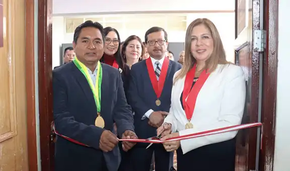 Presidenta de la Corte inaugura Juzgado de Investigación Preparatoria Transitorio de Paiján