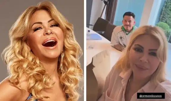 Gisela Valcárcel reaparece junto a Armando Tafur y revela el nuevo cargo del exproductor de 'América hoy': "Se vienen cositas"