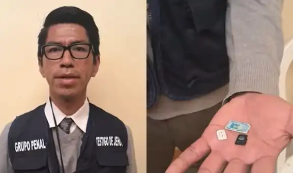 Pastor evangélico es intervenido cuando intentaba ingresar chips y una memoria micro SD a penal de Lurigancho
