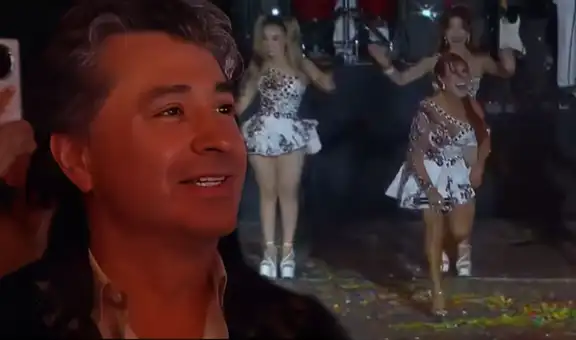 Alfredo Zambrano, esposo de Magaly Medina, queda emocionado tras verla bailar cumbia y usuarios reaccionan: "Muy enamorado"