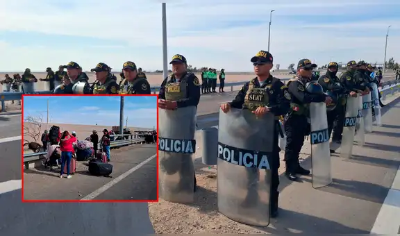 Migrantes en Tacna ingresaron a complejo fronterizo peruano burlando seguridad