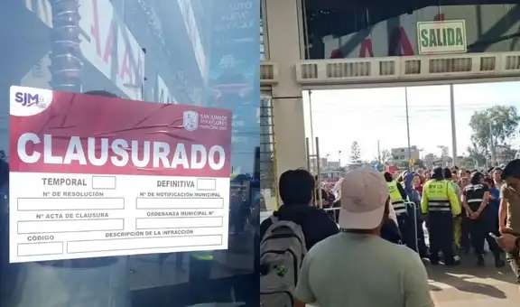 Cierran Mall del Sur temporalmente: Municipalidad de San Juan de Miraflores detectó riesgo por cables expuestos