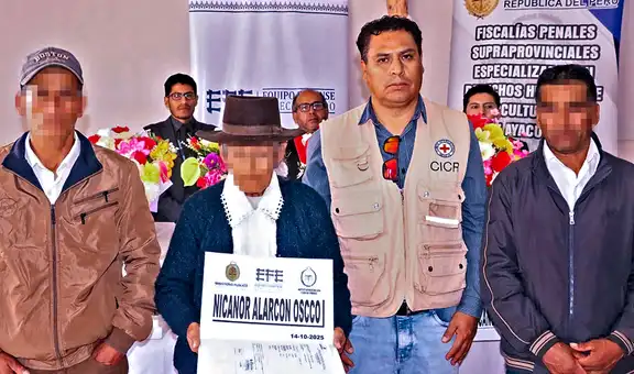 Cuatro víctimas de terroristas y militares durante la violencia política fueron entregadas a sus familiares