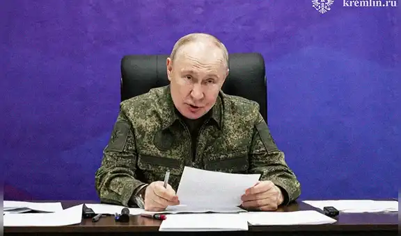 Putin anuncia la toma de una nueva ciudad en Ucrania momentos antes de conversación de paz con Estados Unidos