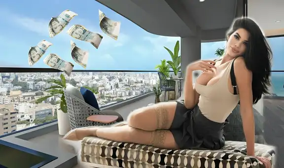 Así luce el costoso penthouse de Samantha Batallanos por el que paga casi S/12.000 al mes en San Isidro: "Me lo costeo yo"