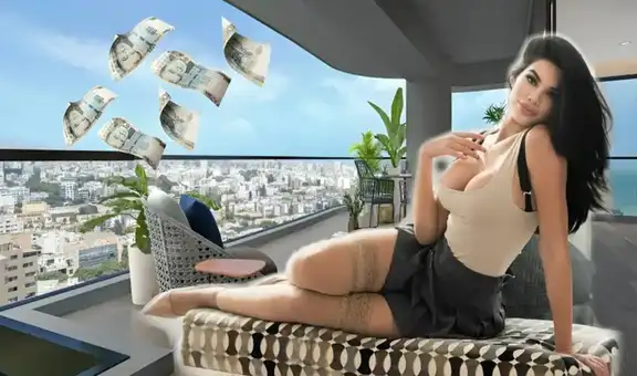 Así luce el costoso penthouse de Samantha Batallanos por el que paga casi S/12.000 al mes en San Isidro: "Me lo costeo yo"