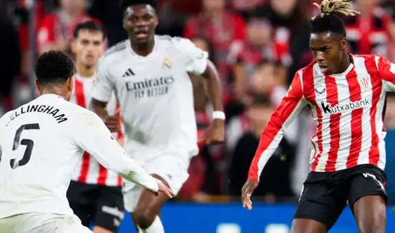 Real Madrid vs Athletic Bilbao EN VIVO por LaLiga de España: alineaciones confirmadas