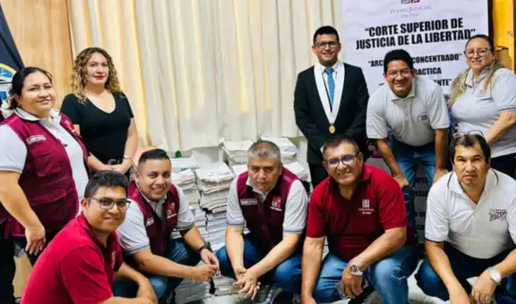 2 100 expedientes recepcionados en Jornada de Servicio Itinerante del Archivo Desconcentrado de la Corte de La Libertad