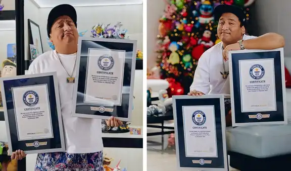 ¡Hace historia! Jorge Luna rompe dos Récords Guinness con su plataforma de sorteos ‘No hay sin suerte’: “Emocionado y agradecido con el de arriba”