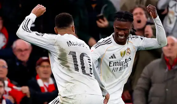 Real Madrid humilló en casa al Athletic Bilbao por la jornada 19 de LaLiga de España: el conjunto blanco se encuentra segundo en la tabla de posiciones