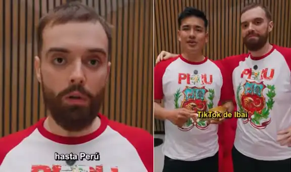 Streamer peruano recibe la Sartén de Oro de Ibai Llanos por la victoria del pan con chicharrón en el 'Mundial de los desayunos'