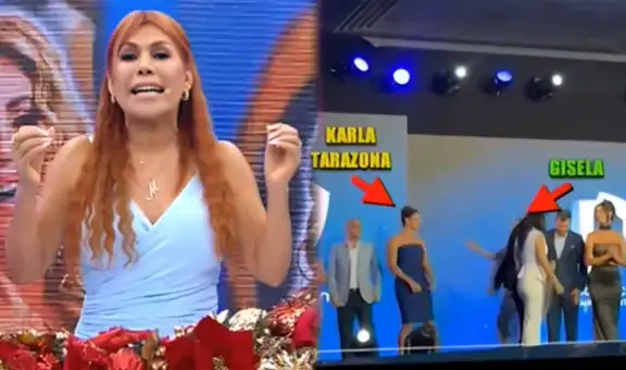 Magaly arremete contra Gisela Valcárcel y Karla Tarazona tras saludo con beso en preventa de Panamericana: "Judas las dos"