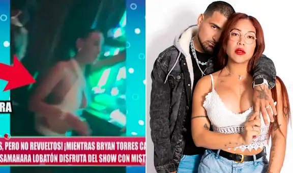 Samahara Lobatón es captada con el exnovio de Dayanita frente a Bryan Torres: ‘América hoy’ revela imágenes