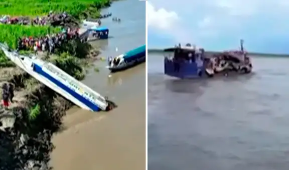 Hallan tres nuevas víctimas en el río Ucayali tras accidente que dejó decenas de desaparecidos