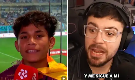 Streamer La Cobra queda en shock al descubrir que 'Pol Deportes' lo sigue en X y no a Messi ni Cristiano: 'Estoy emocionado'