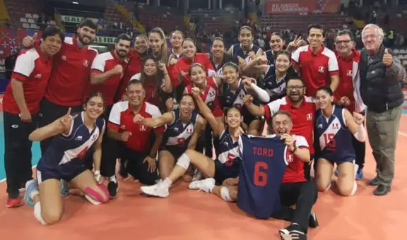 Perú venció a Colombia y clasificó a la final del vóley femenino en los Juegos Bolivarianos 2025