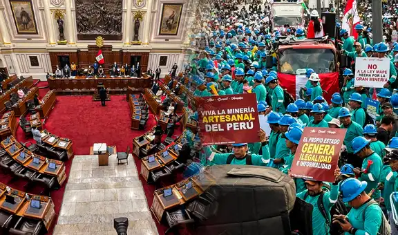 Congreso retrocede: Pleno aprobó ampliación del Reinfo hasta 2026 y frenó retorno de mineros excluidos