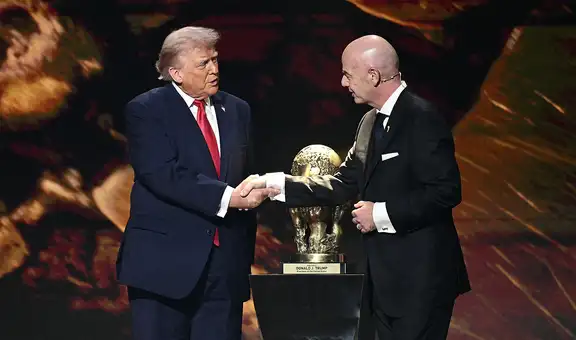 Donald Trump recibió el Premio de la Paz de la FIFA por su contribución a la unión mundial