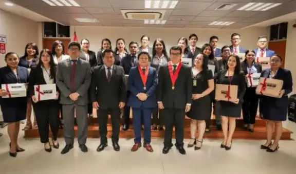 Corte de Sullana realiza ceremonia de incorporación de ganadores del concurso público
