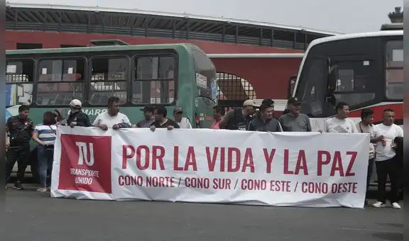 Transportistas dan ultimátum de 7 días al Gobierno de José Jerí: exigen plan contra la inseguridad o irán a paro de 48 horas