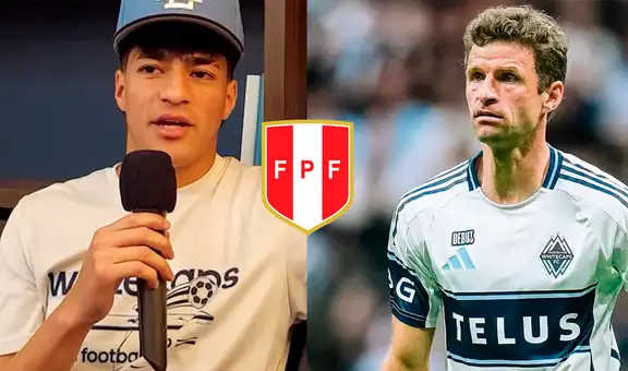 Kenji Cabrera confesó íntima conversación con Thomas Müller: el alemán recordó a una leyenda de la selección peruana