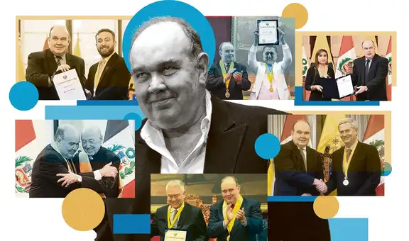 Los 110 condecorados por López Aliaga: la cuarta parte son polémicos personajes y militantes de Renovación Popular