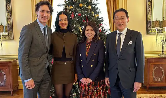 Cantante Katy Perry y exprimer ministro canadiense Justin Trudeau oficializan su relación en redes sociales