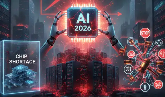 Por qué la IA será más cara en 2026: falta de chips, centros de datos al límite y más riesgos