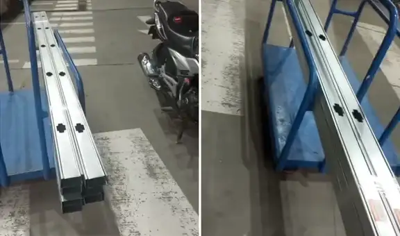 Joven venezolano acepta pedido delivery en Ventanilla y queda en shock al ver que eran fierros: "No sean malos"