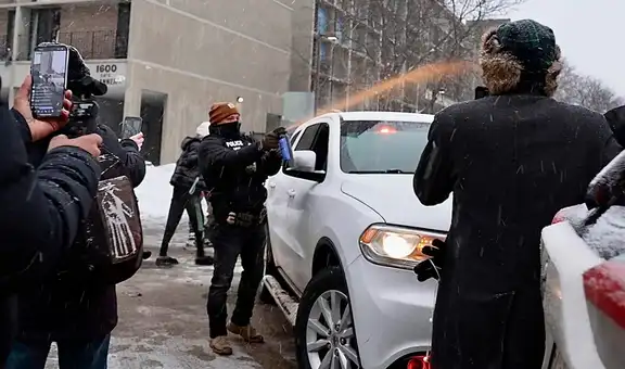 Agentes de ICE se burlan tras atropellar a manifestante durante protesta en Minnesota: hecho quedó registrado en video