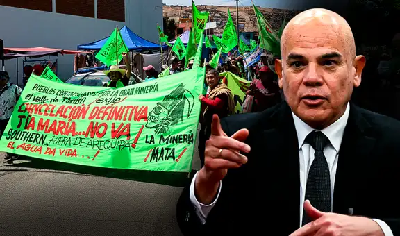 Tía María: PCM empuja proyecto minero en Arequipa, pero agricultores piden su paralización inmediata